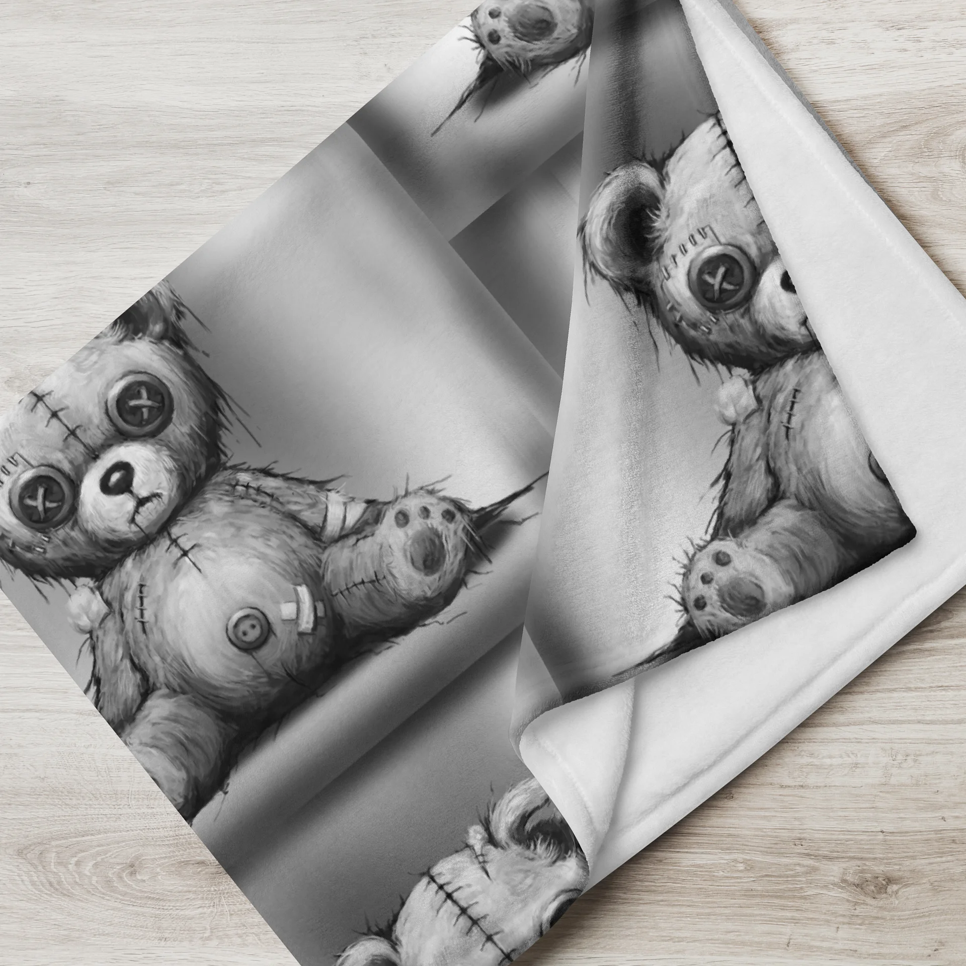 Anxiety Bear Spooky Blanket product image (7)