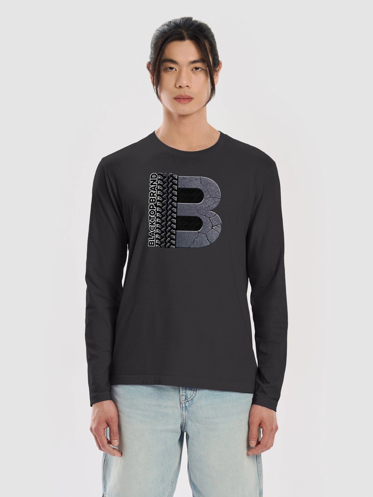 Blacktop Brand Fitted Long Sleeve Performance Tee product image (5)
