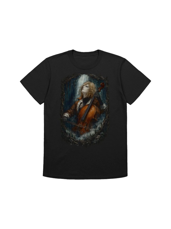 Nocturne Cellist — Moody Graphic Tee product image (1)