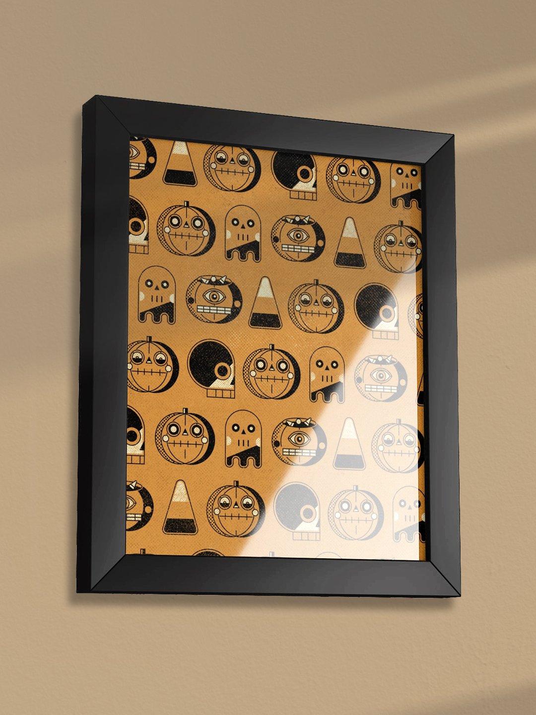 Halloween Pattern #3 | Framed Print product image (2)