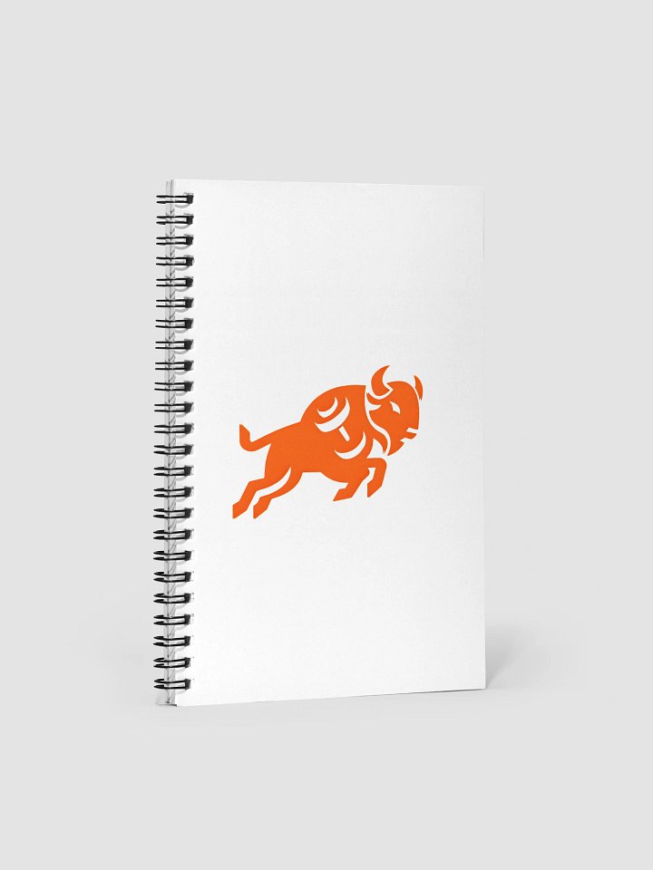 Dynamic Bison Spiral Notebook product image (1)