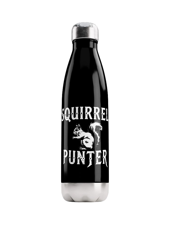 Squirrel Punter water bottle product image (1)