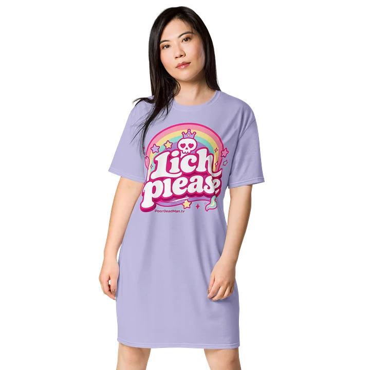 Lich Please T-Shirt Dress product image (1)