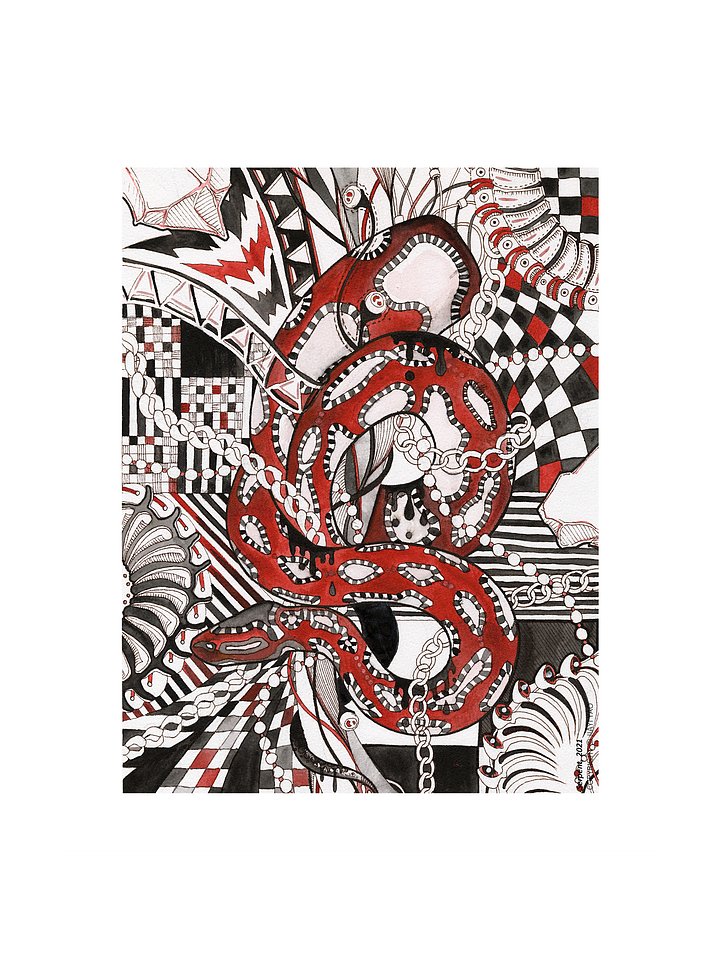 Serpent - Original Art Print product image (1)