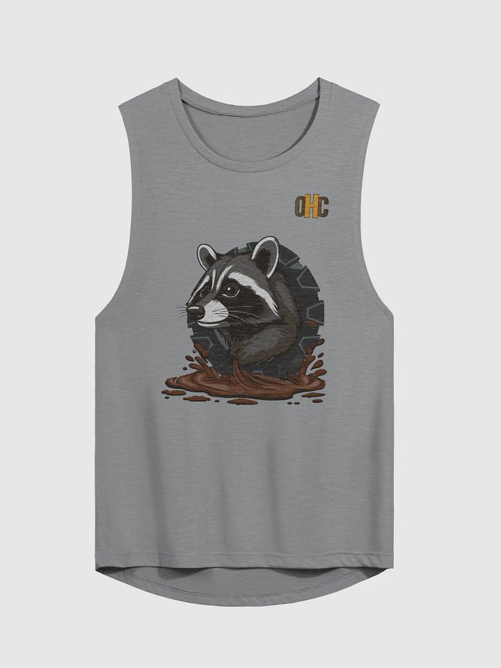 The Trail Trickster (Raccoon) - Bella+Canvas Women's Flowy Muscle Tank product image (4)