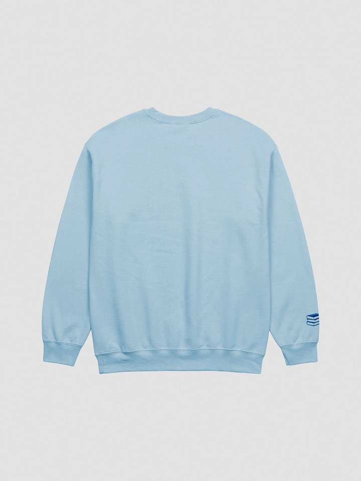 books + yap | embroidered crewneck product image (2)