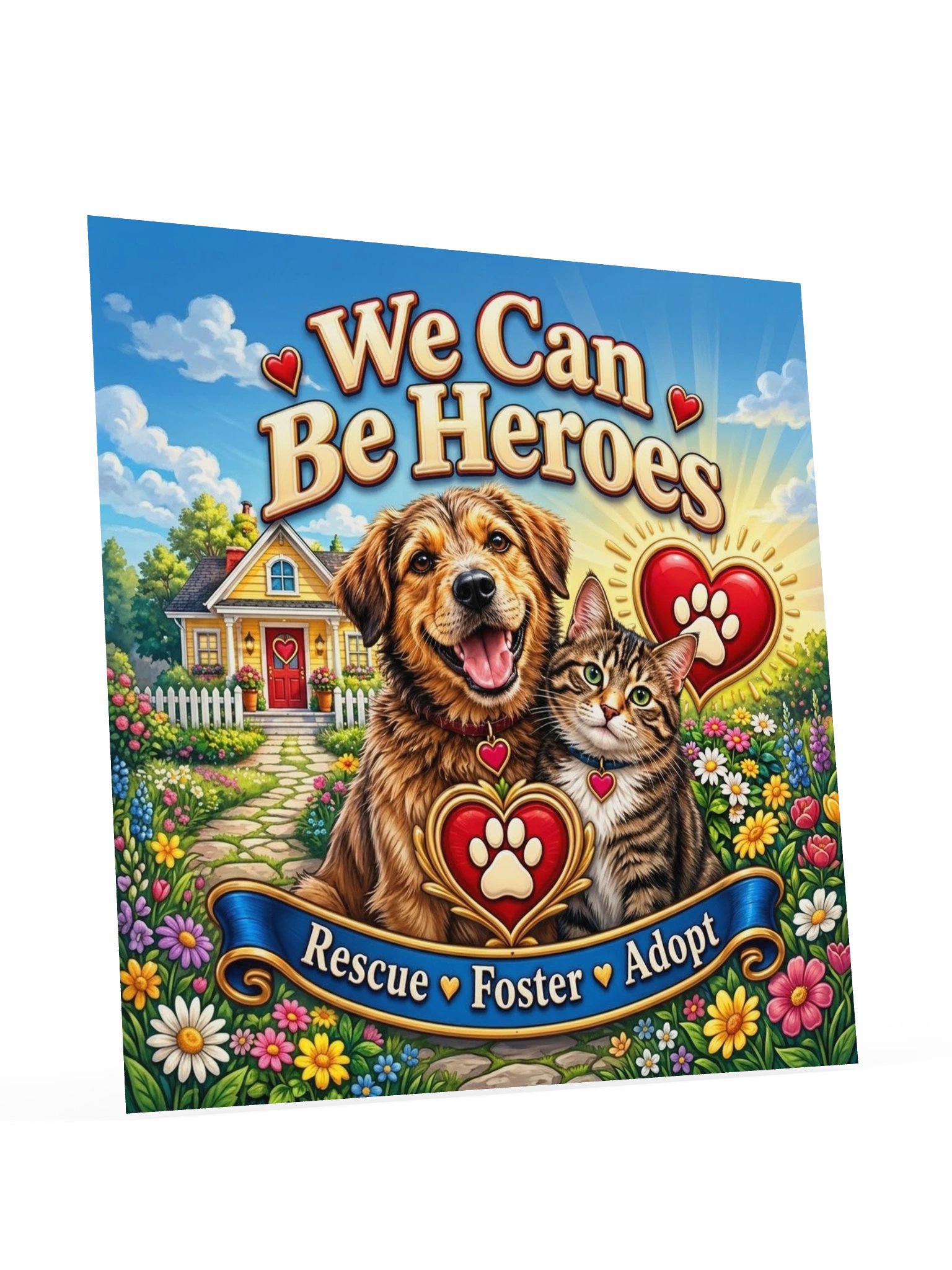 We Can Be Heroes Animal Rescue Poster product image (4)