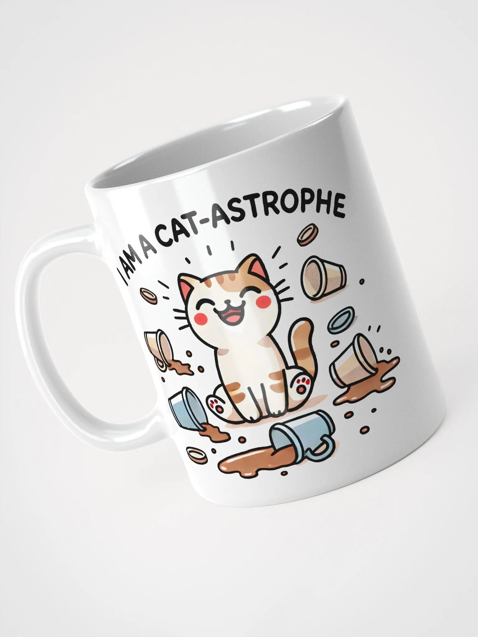 I am a cat-astrophe mug product image (3)