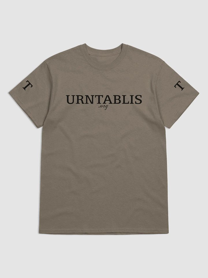 T-URNTABLIS-T .org T-Shirt (Black Font) product image (1)