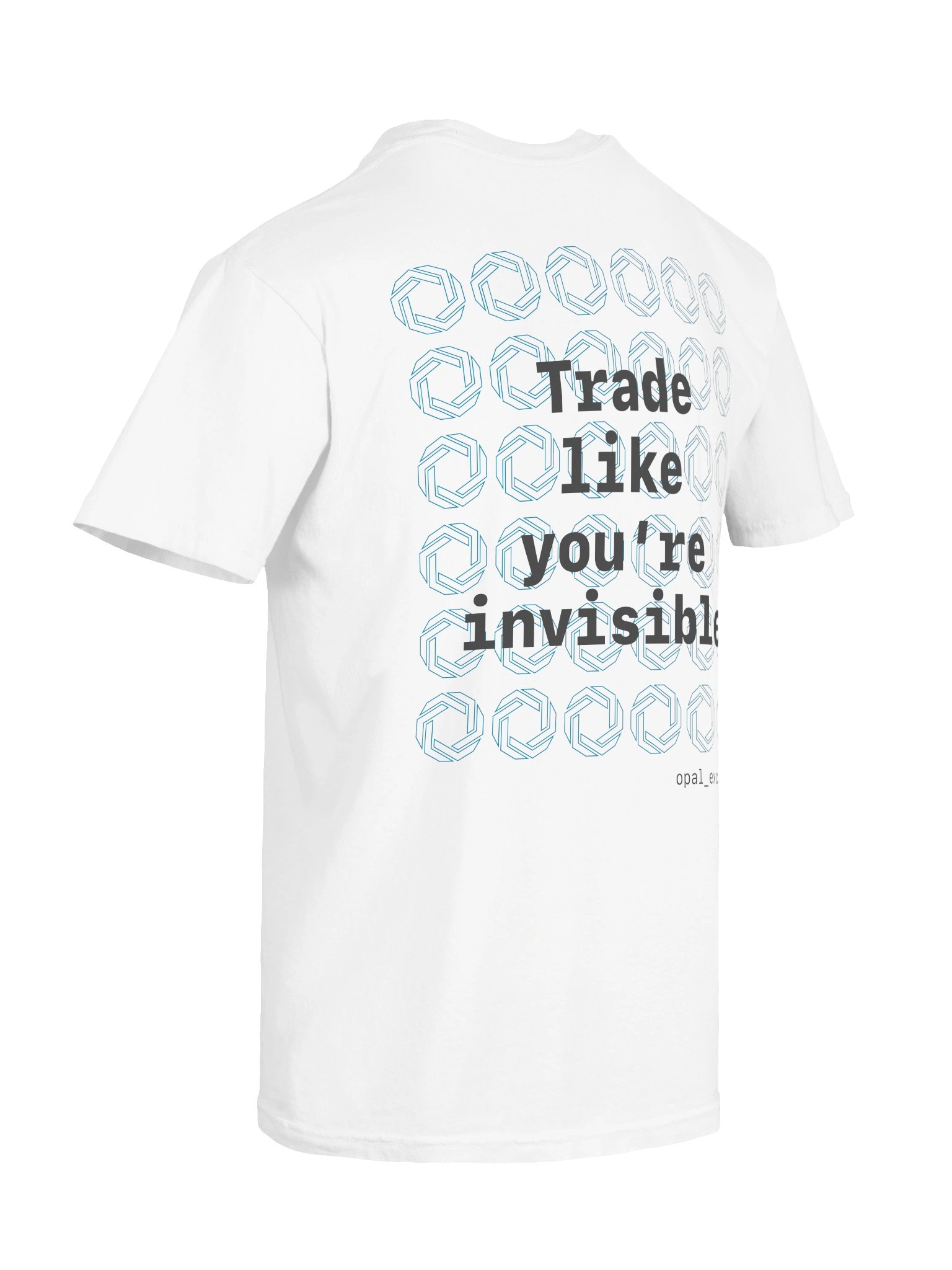 Opal Signature Heavyweight Tee –White | Invisible Edition product image (8)