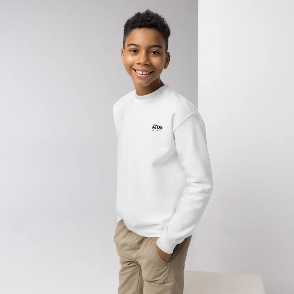 TDS Music Exclusiv' Youth Crew Neck Sweatshirt - Comfortable, Durable, and Stylish product image (1)