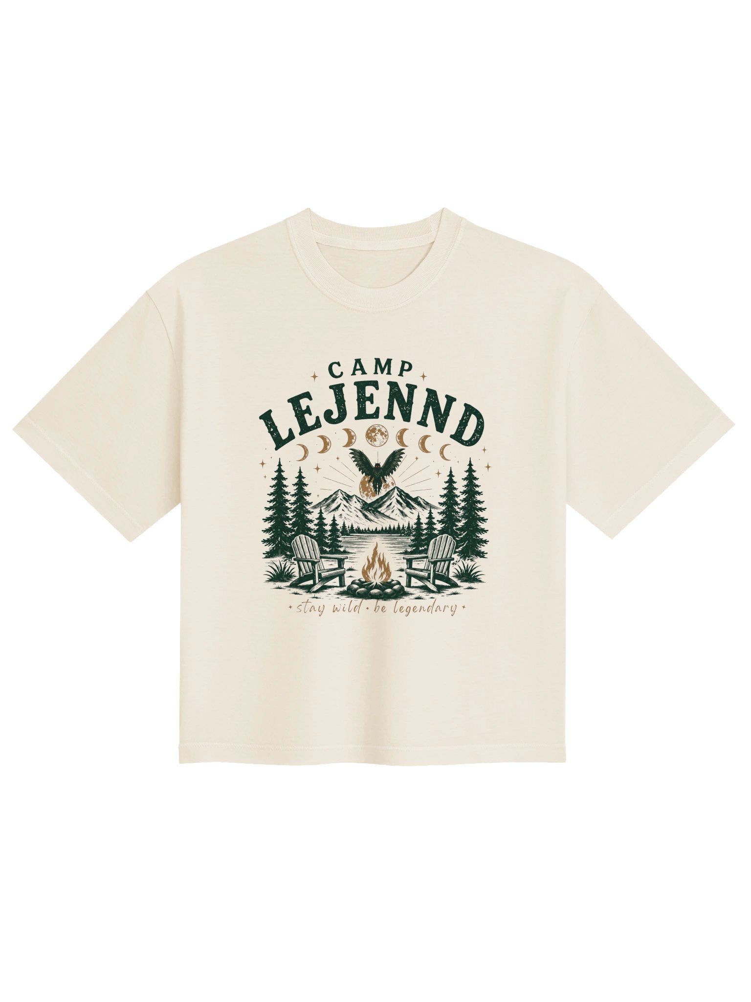 Camp Lejennd Boxy T - Front Design product image (1)