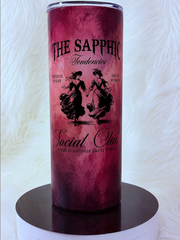 The Sapphic Social Club Tumbler✨ product image (1)