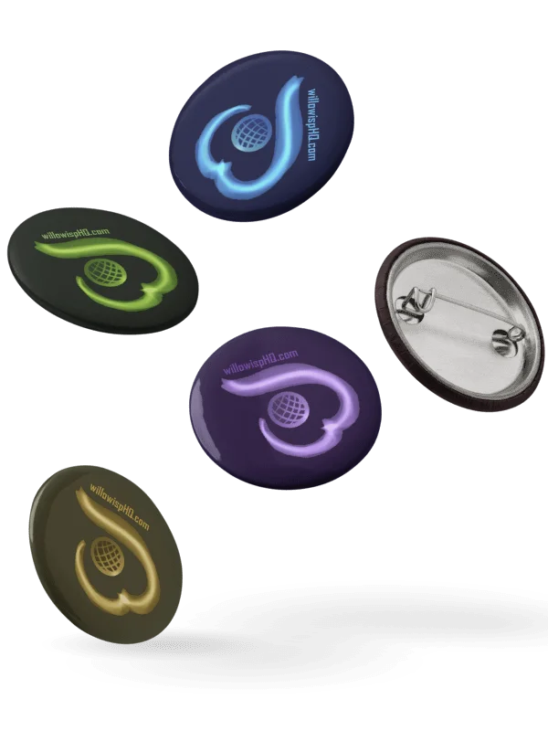 WILLOWISP Button Pins (Color Collection) product image (4)