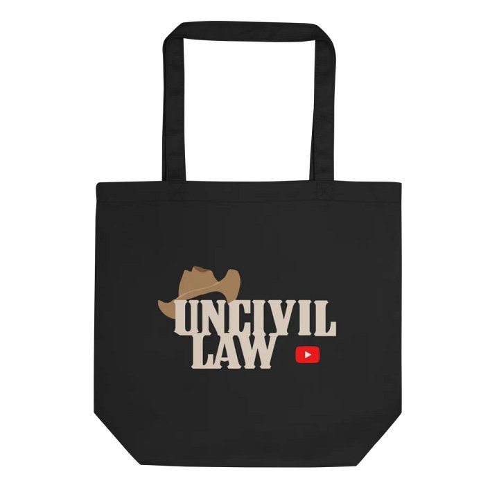 Uncivil Law Logo Tote Bag product image (1)