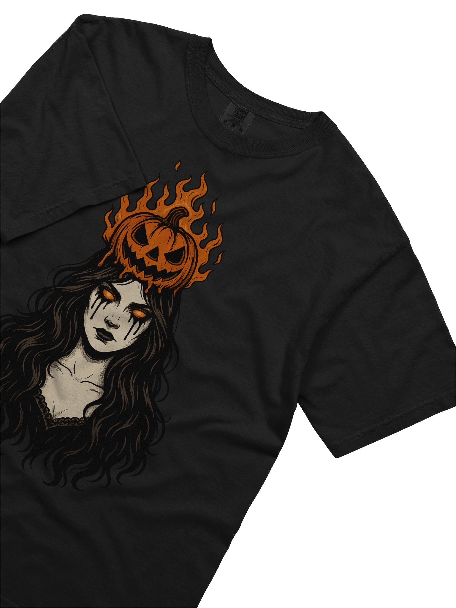 Pumpkin Witchfire Tee – Dark Queen Edition product image (2)