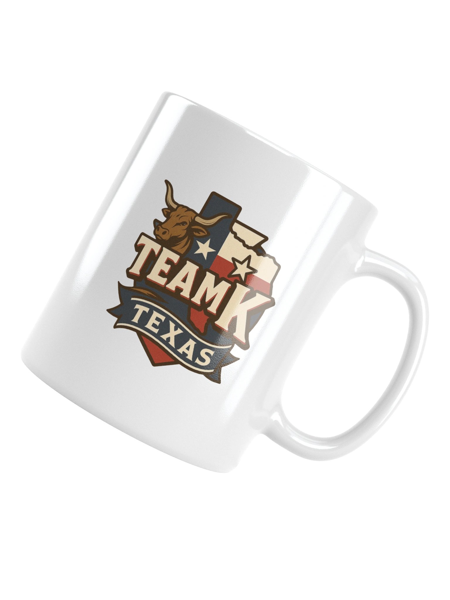 Team K Texas White Mug product image (10)