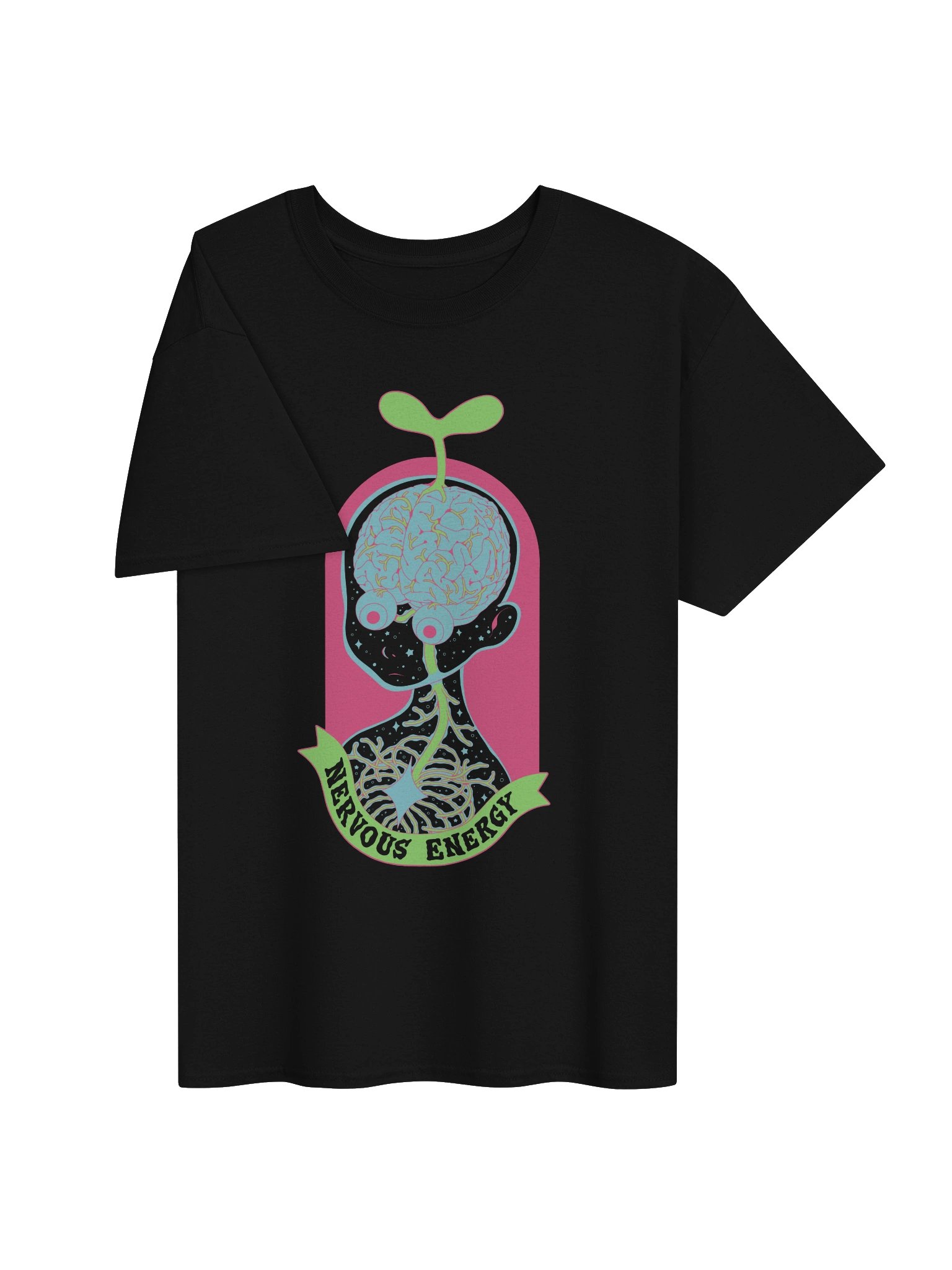 Alt Nervous Energy - Tee - Black product image (3)