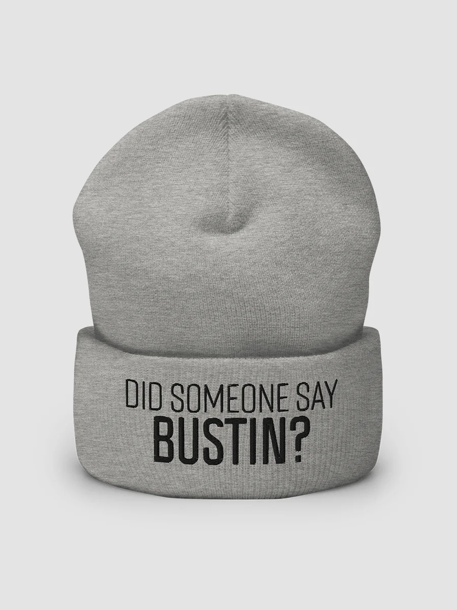 Did Someone Say Bustin? Cuffed Beanie product image (2)