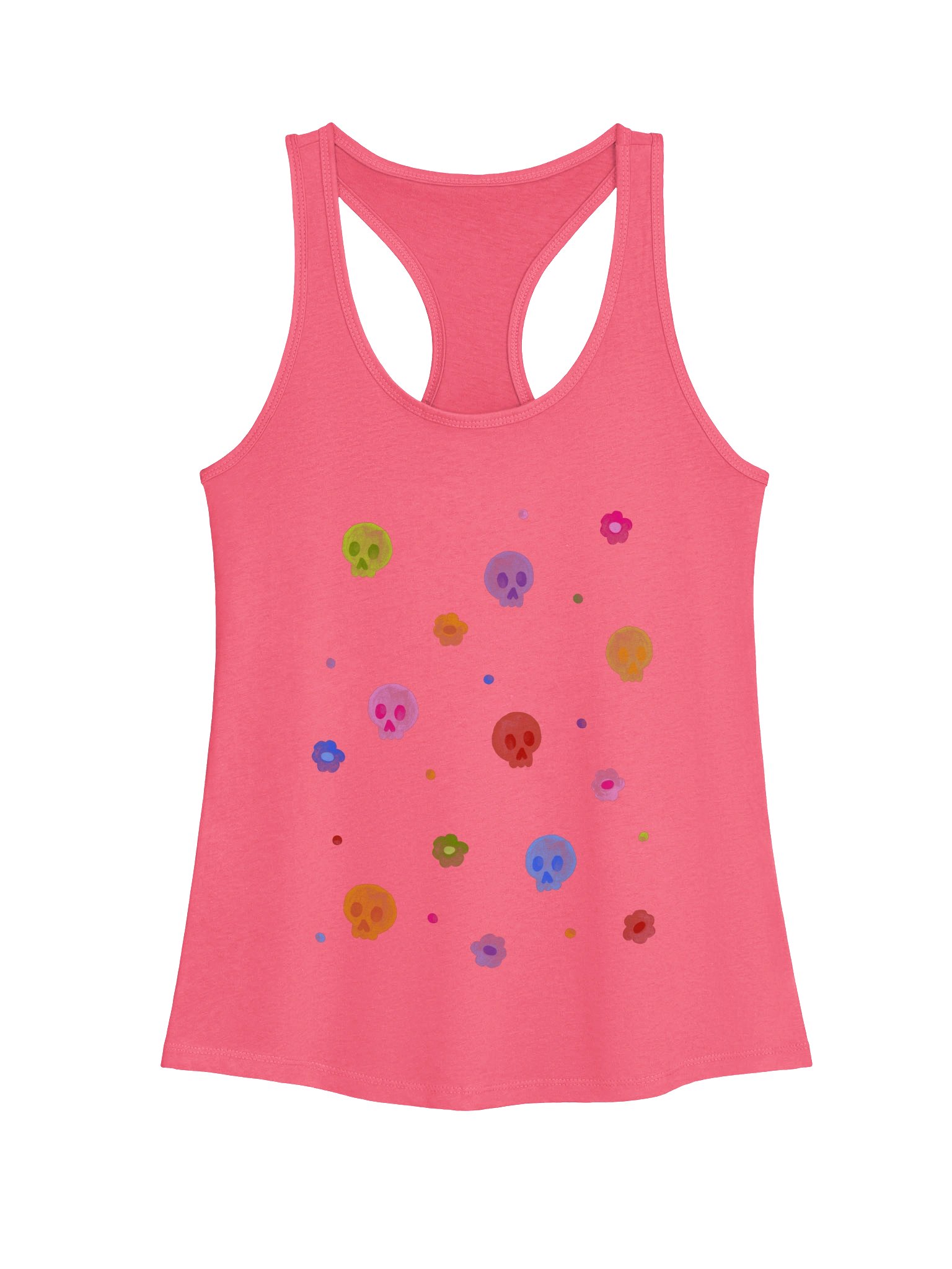 Whimsy Skulls Racerback product image (1)