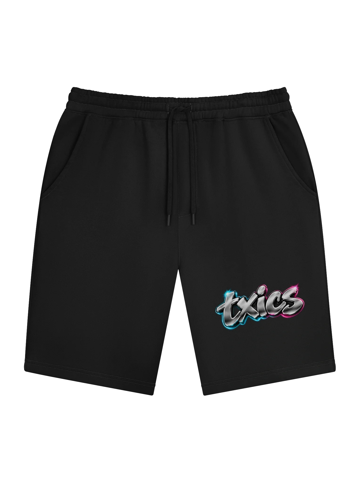 txics Neon Chrome Cotton Shorts