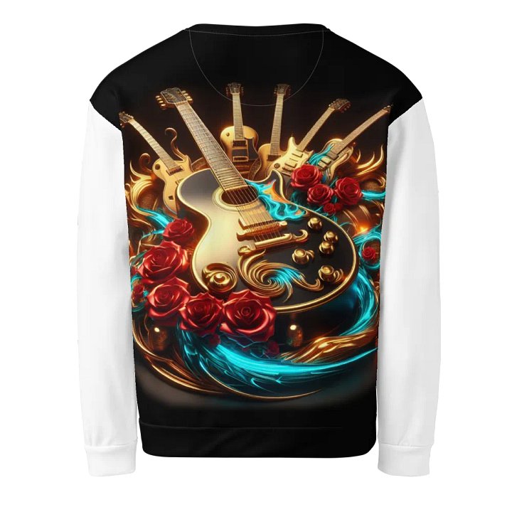 Electric Golden Guitar Dreams - Unisex Sweatshirt #16 product image (2)