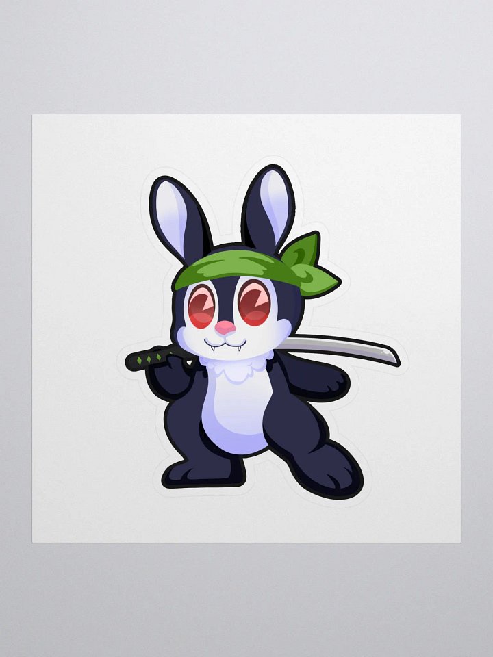 OG Ninja Bunny Sticker product image (1)