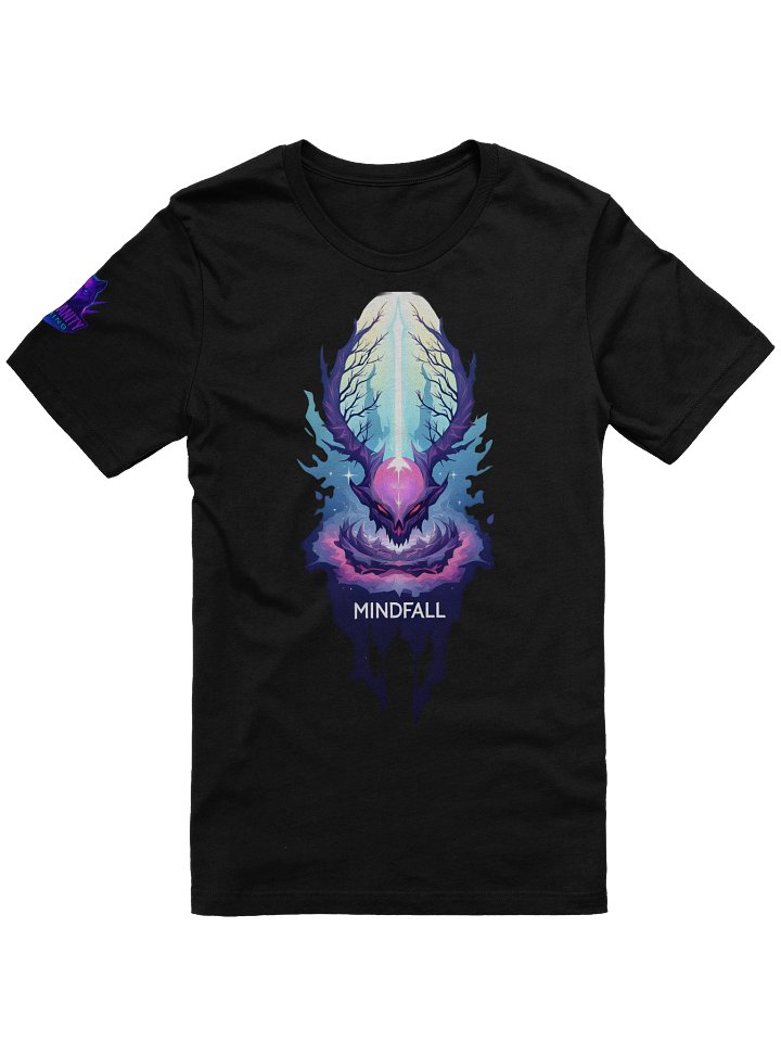 Mindfall Antlered Skull T-Shirt product image (1)