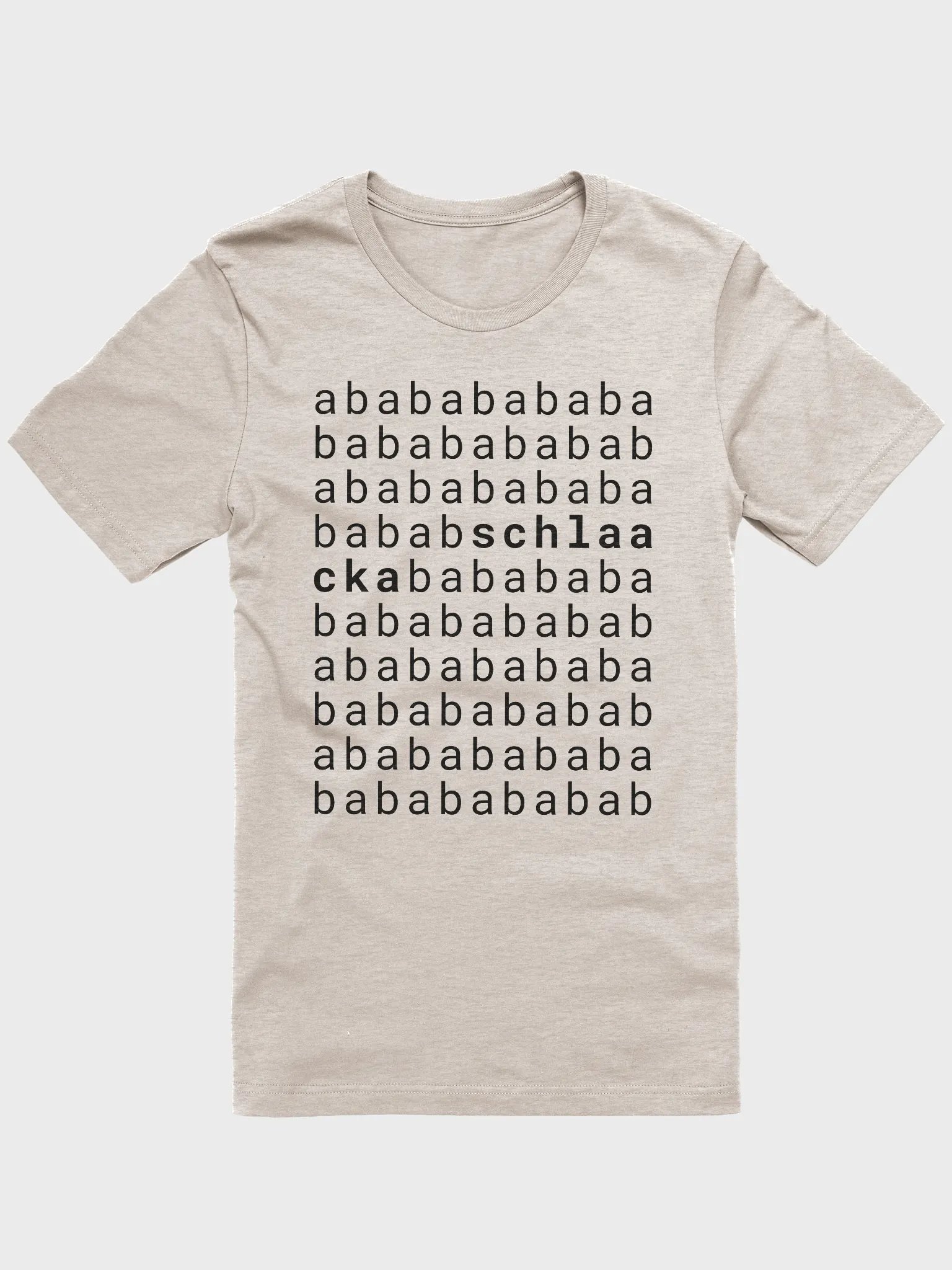 ababababa — T-Shirt product image (2)
