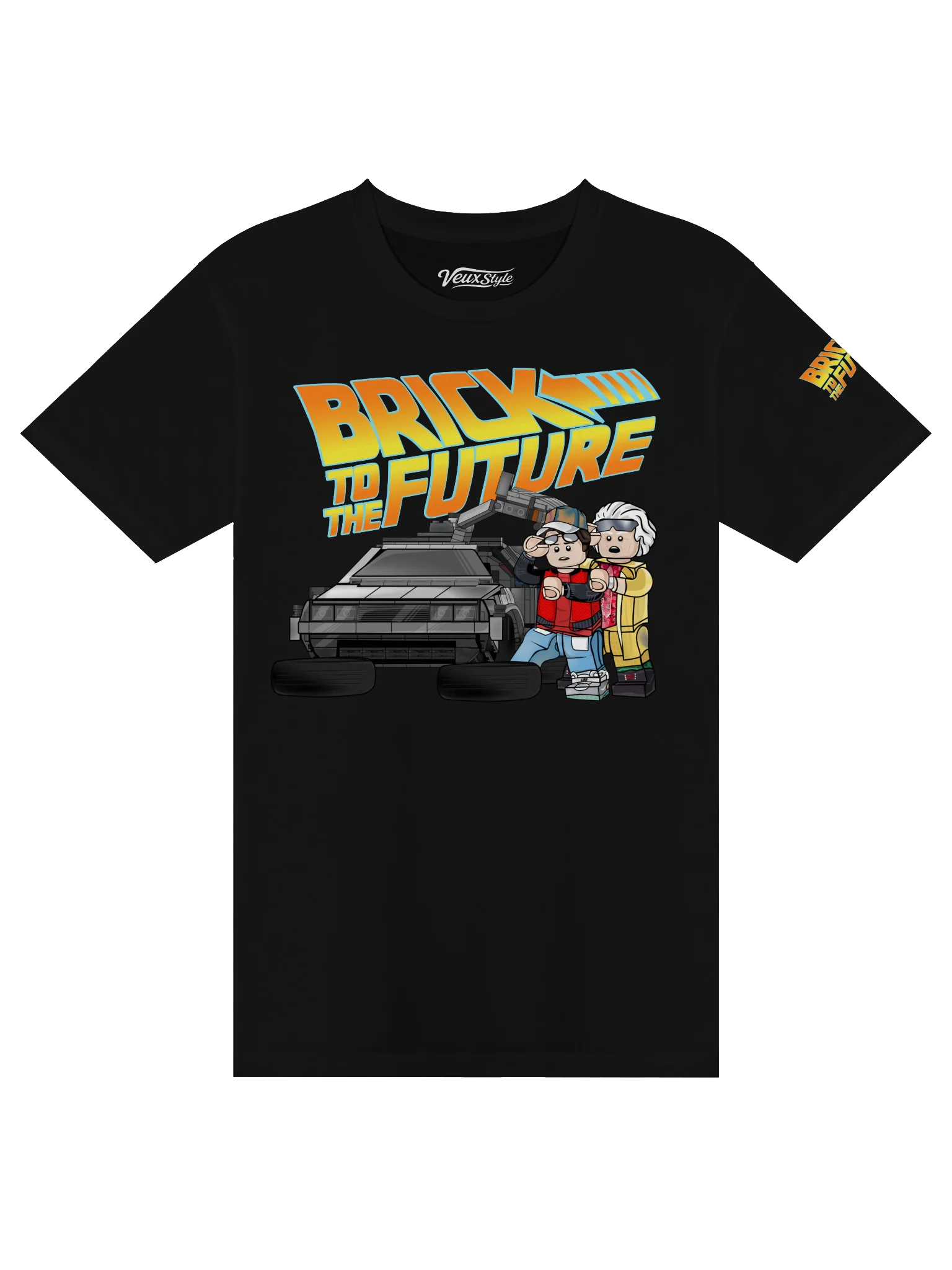 Brick to the Future Lego-Style Premium T-Shirt product image (2)
