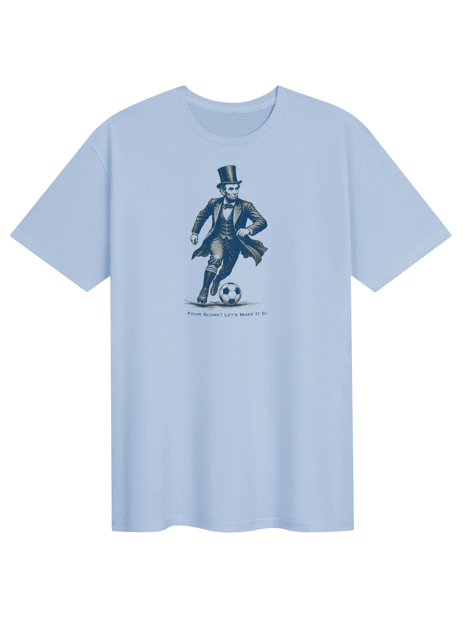 Four Score? Let’s Make It 5! Soccer Tee product image (21)