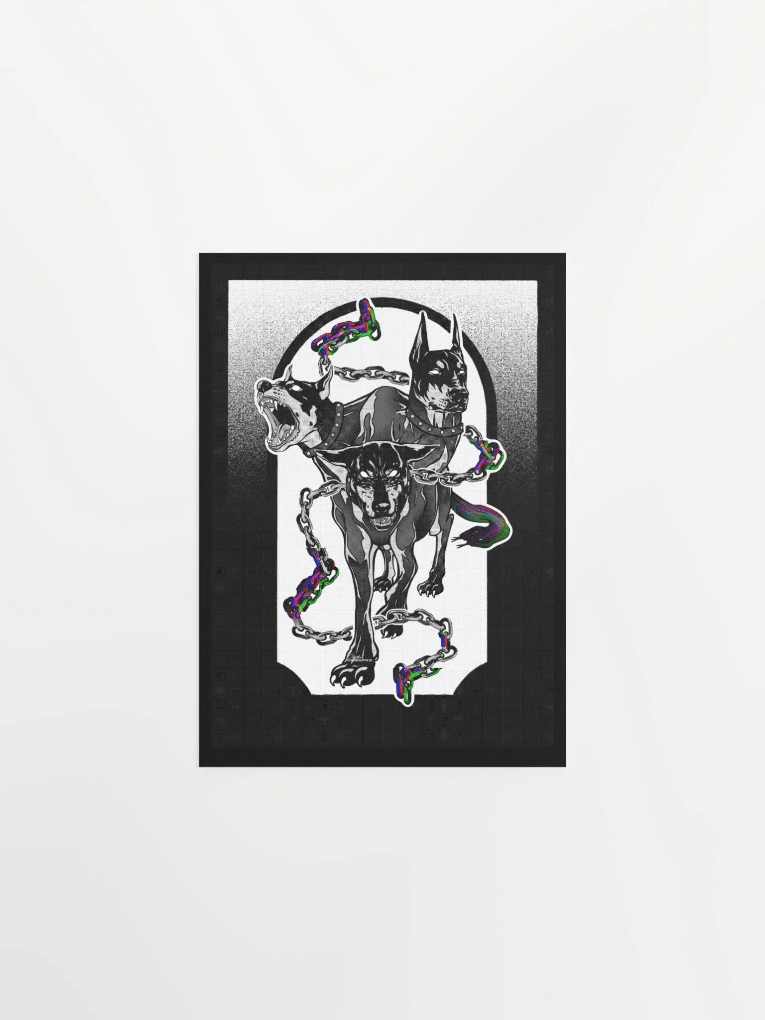 "Three-Headed Guardian" Matte Poster product image (1)