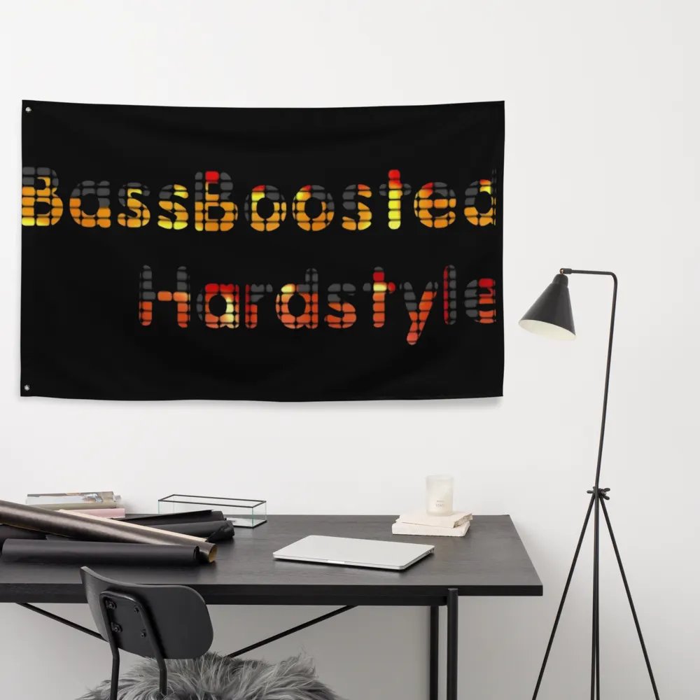 BassBoostedHardstyle Flag product image (9)