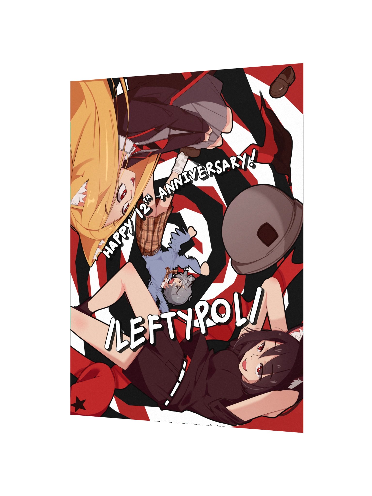 Alunya, Rodina & Katherine — "Happy 12th Anniversary, /leftypol/!" product image (2)