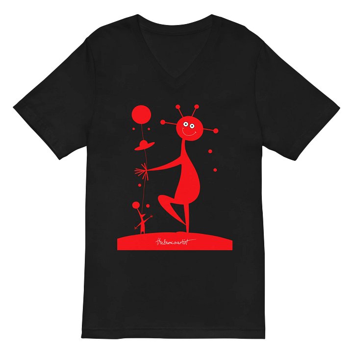Bella+Canvas Short Sleeve V-Neck Jersey T-Shirt product image (1)