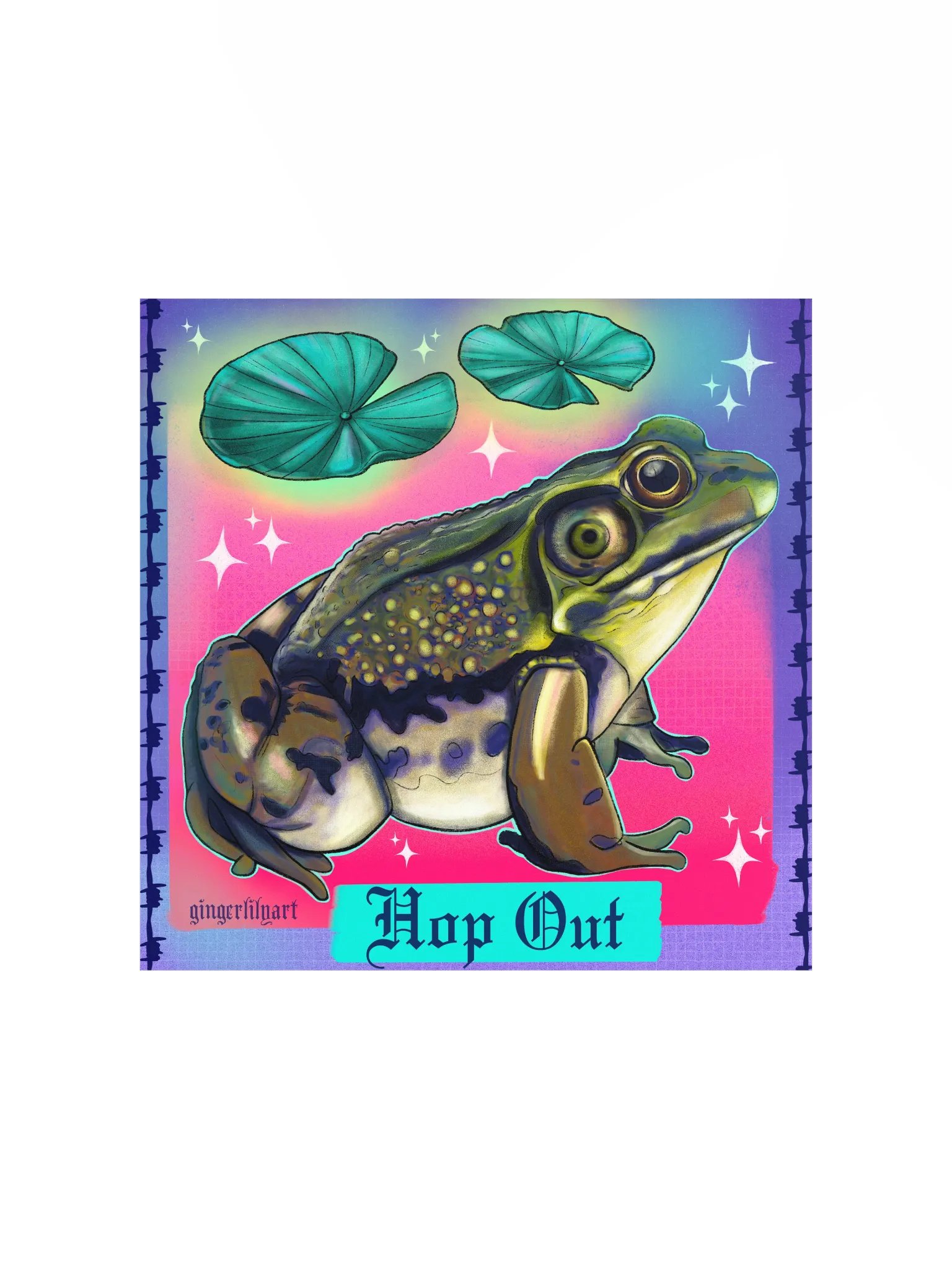 bullfrog print product image (1)