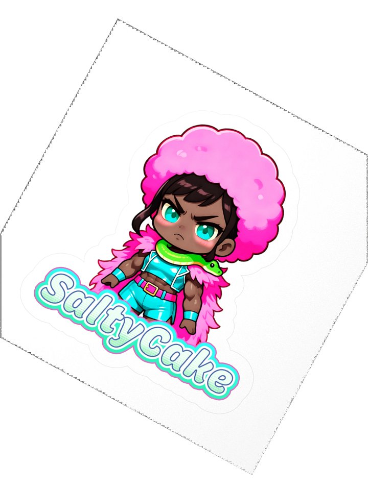 SALTYCAKE Kiss Cut Sticker product image (4)