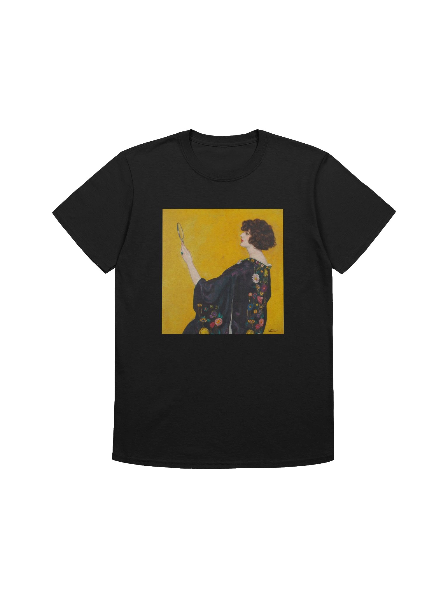 "Woman with a Kimono in Profile" by Eduardo Chicharro T-Shirt (Unisex) product image (3)