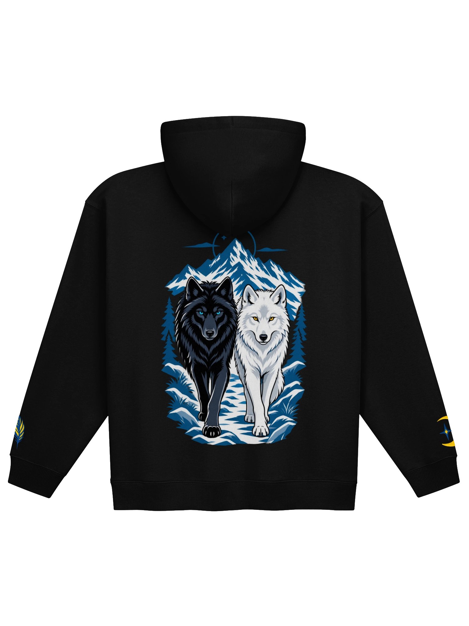 Hoodie Premium - Collection spéciale, Brodé manches + buste / avec dessin arrière, La dernière prière product image (3)