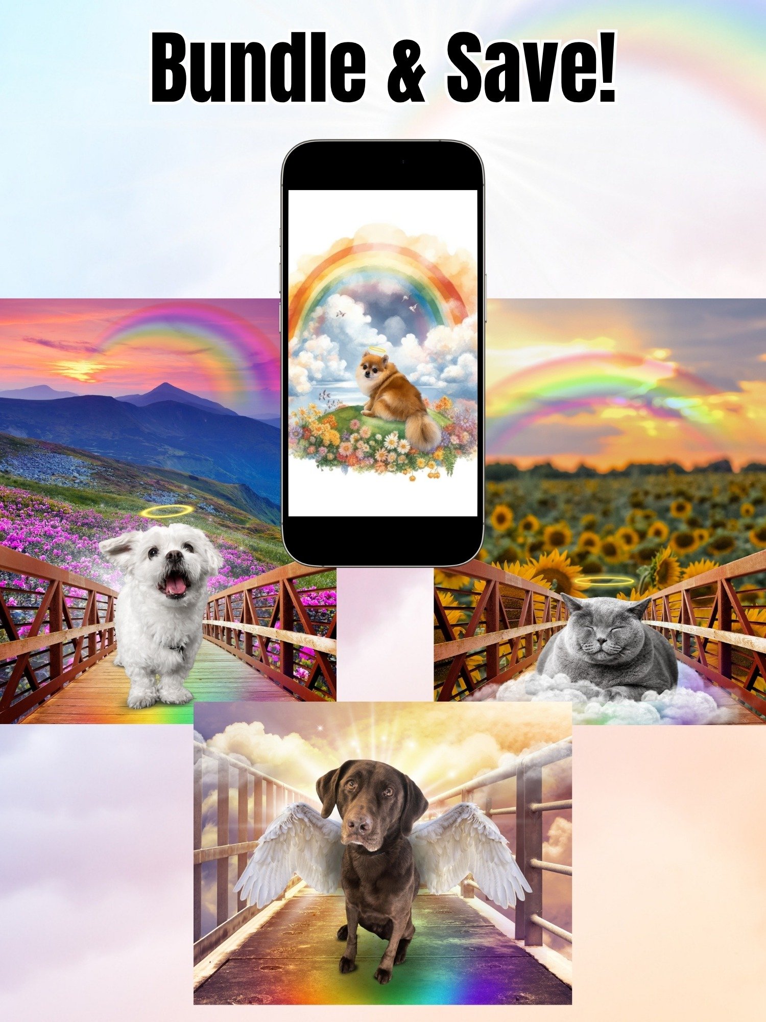 Professionals Rainbow Bridge Bundle (5 Portraits) product image (1)