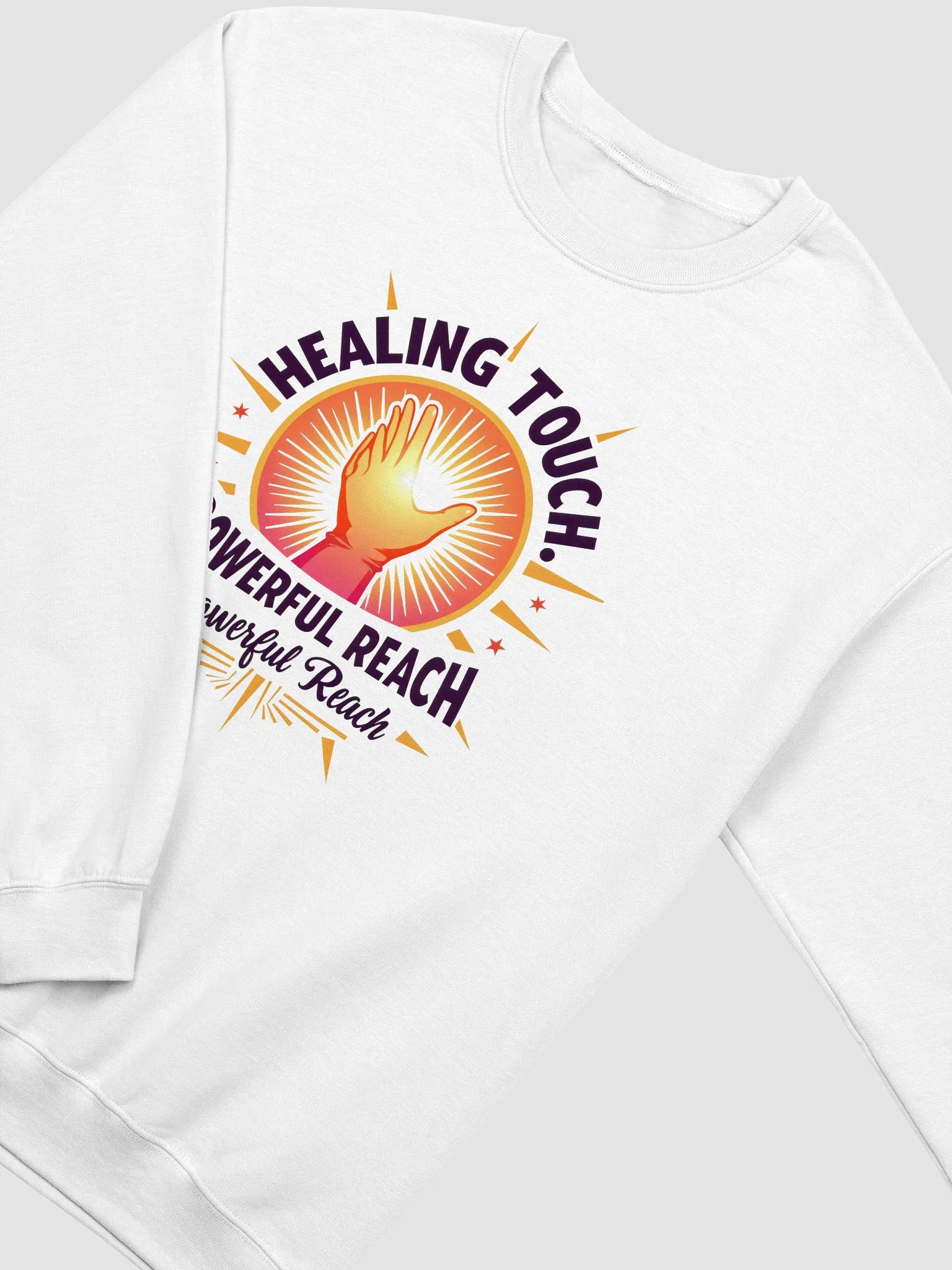 Radiant Healing Touch Crewneck Sweatshirt product image (10)