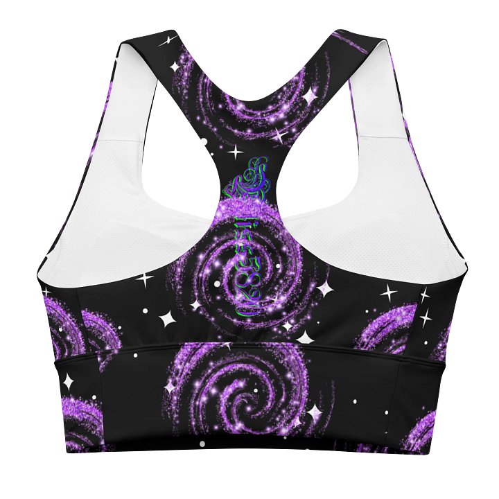 Galactic Spiral Compression Sports Bra product image (2)