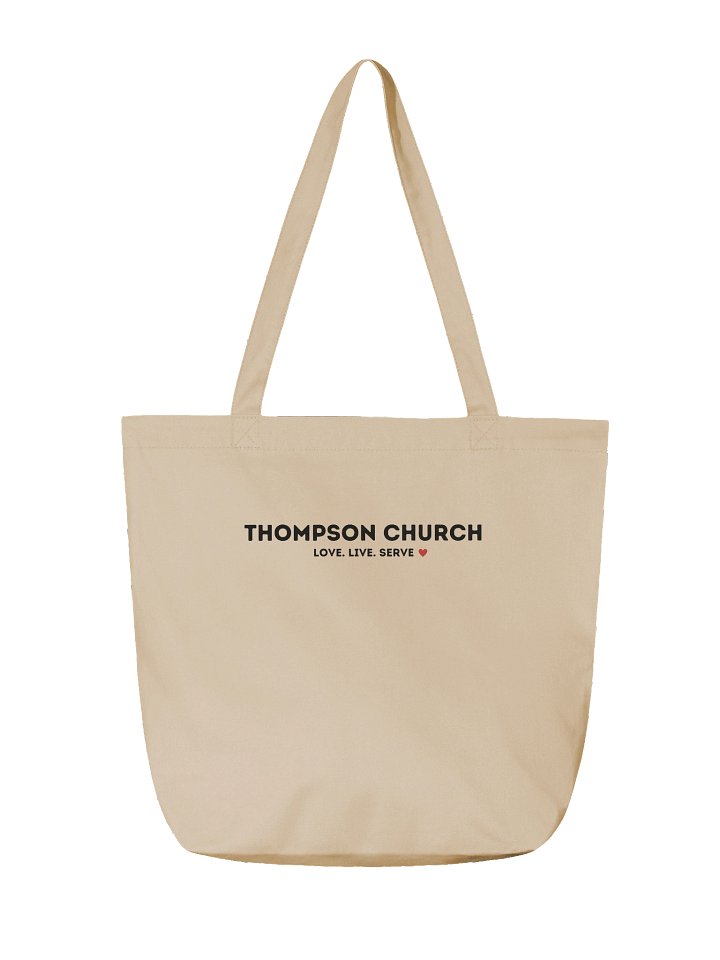 May Heavenly Things Constantly Interrupt Our Earthly Things Organic Tote Bag product image (2)