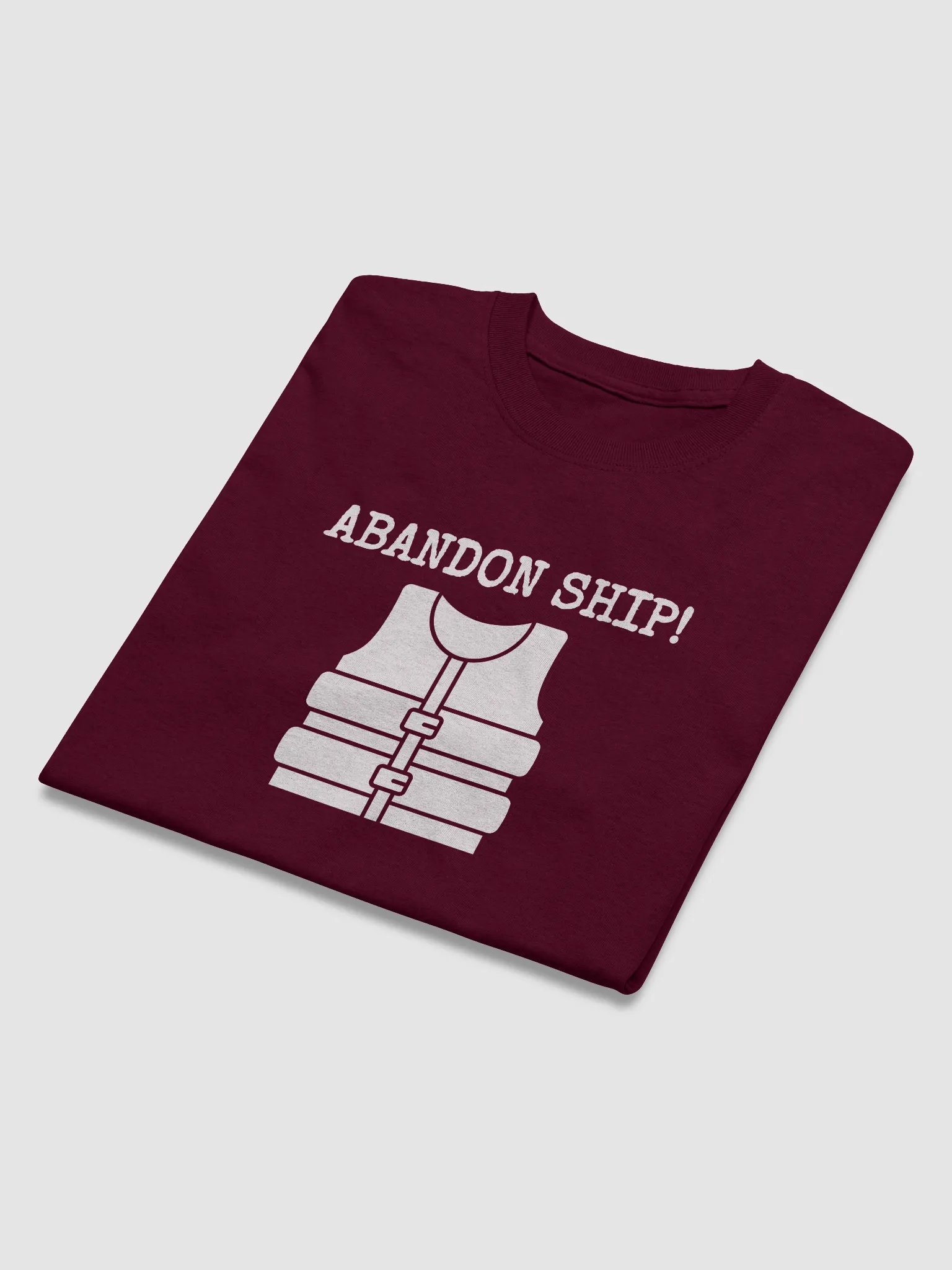 Abandon Ship Lifejacket T-Shirt product image (3)