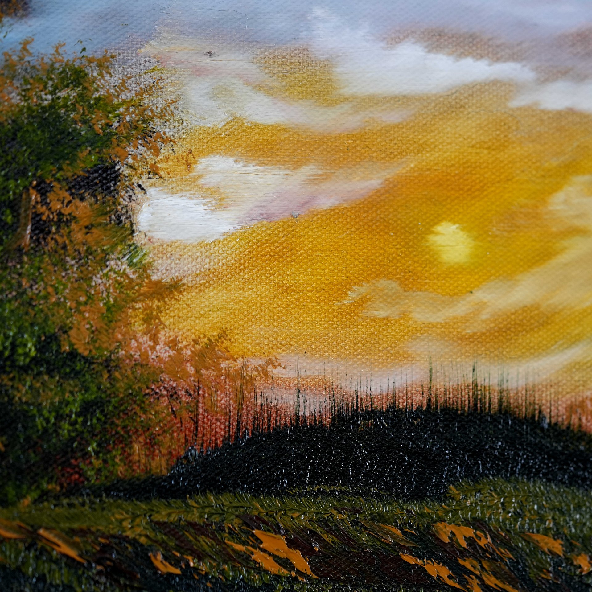The Journey of the Moose (Original) 18x24 Canvas product image (4)