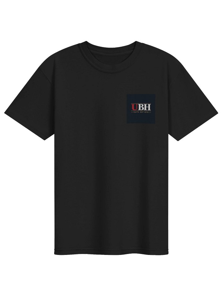 I Survived Cable News TV Panic-Meter Tee - Back Print with Pocket Logo product image (1)