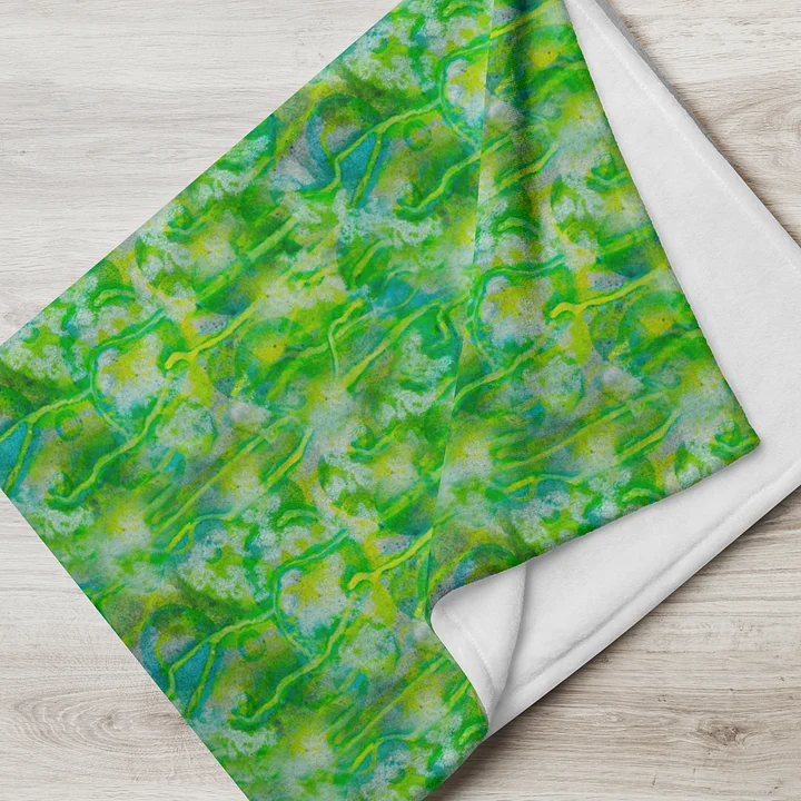 Radioactive Blobs Throw Blanket product image (7)