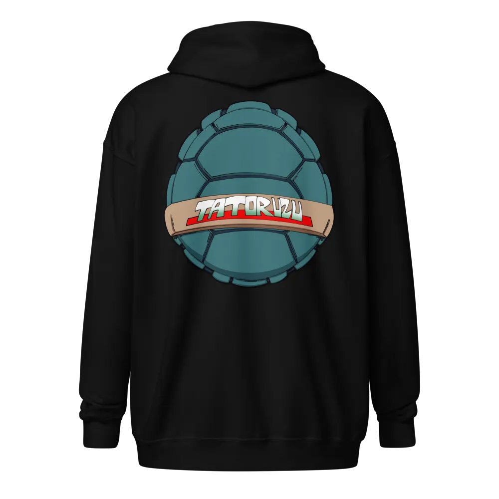 Tatoruzu Zip-Up Hoodie With Shell Back product image (2)