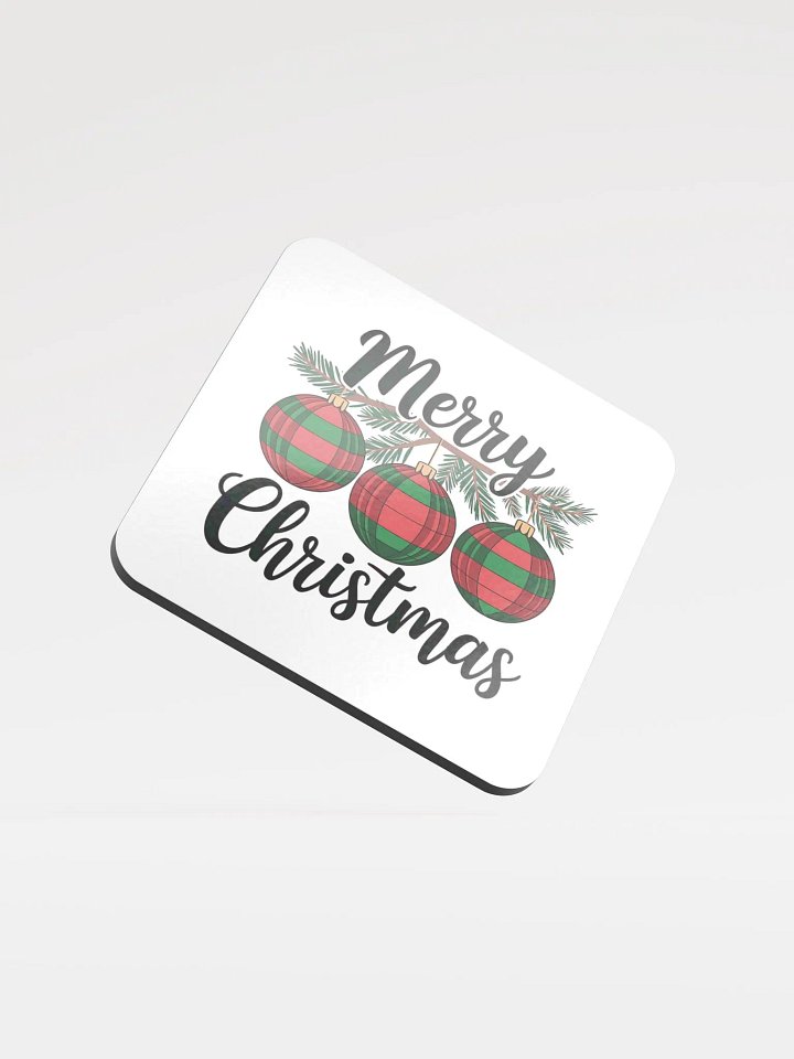 Simple Yet Expressive Merry Christmas Design Coaster Set product image (1)