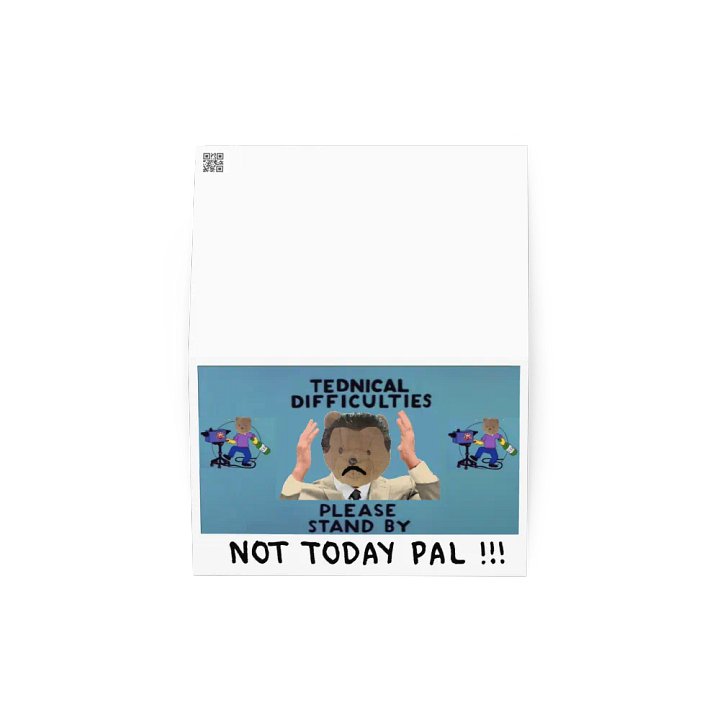 Tednical Difficulties Greeting Card product image (4)